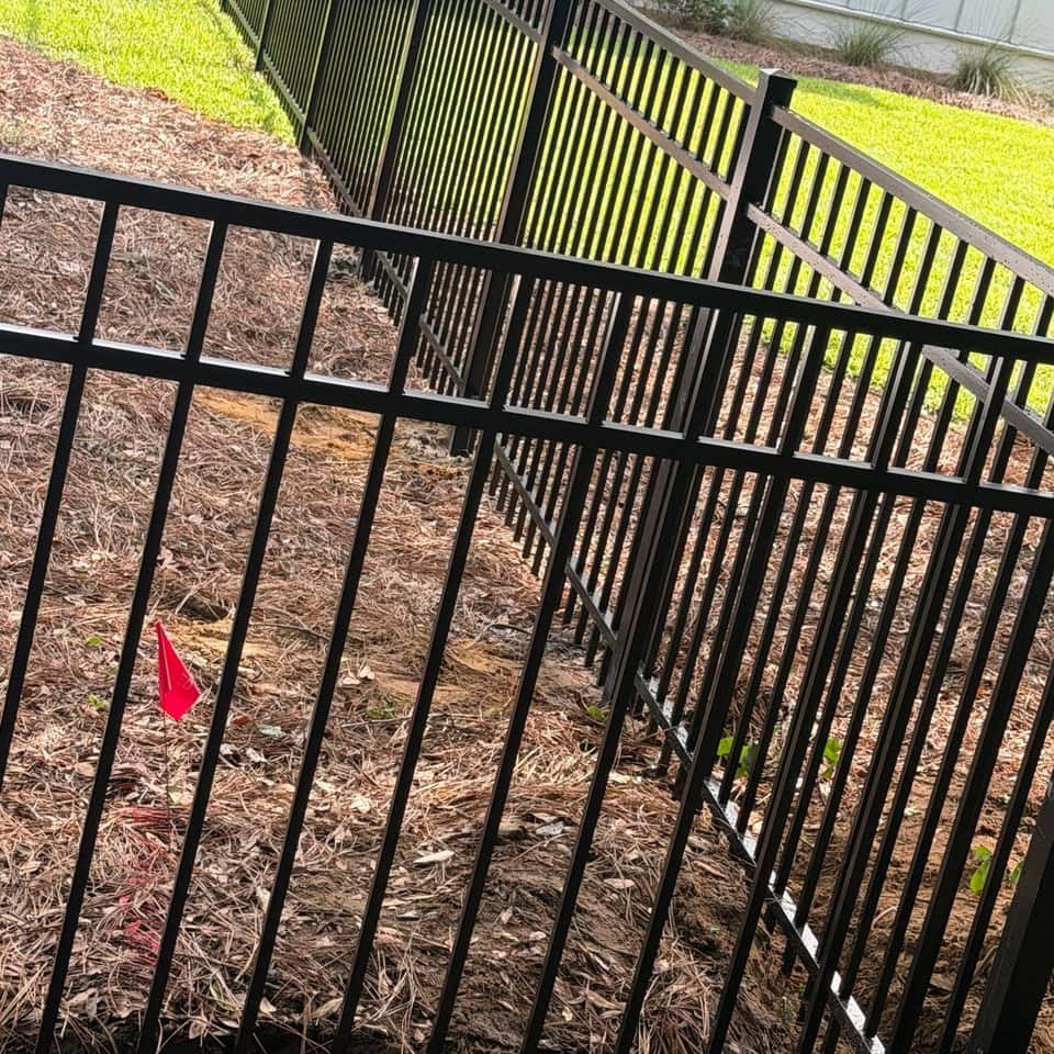Walter Handyman LLC fence project 13 — fence installation in the Charleston, SC area