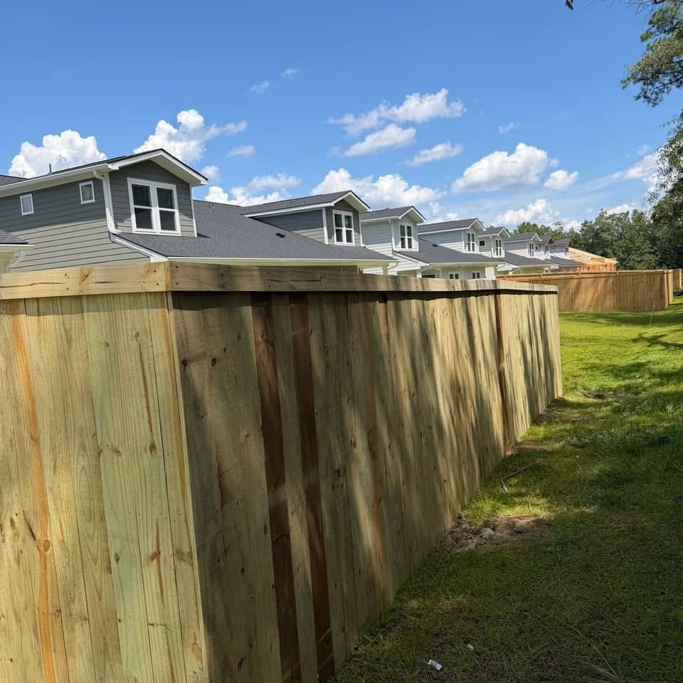 Walter Handyman LLC fence project 20 — fence installation in the Charleston, SC area